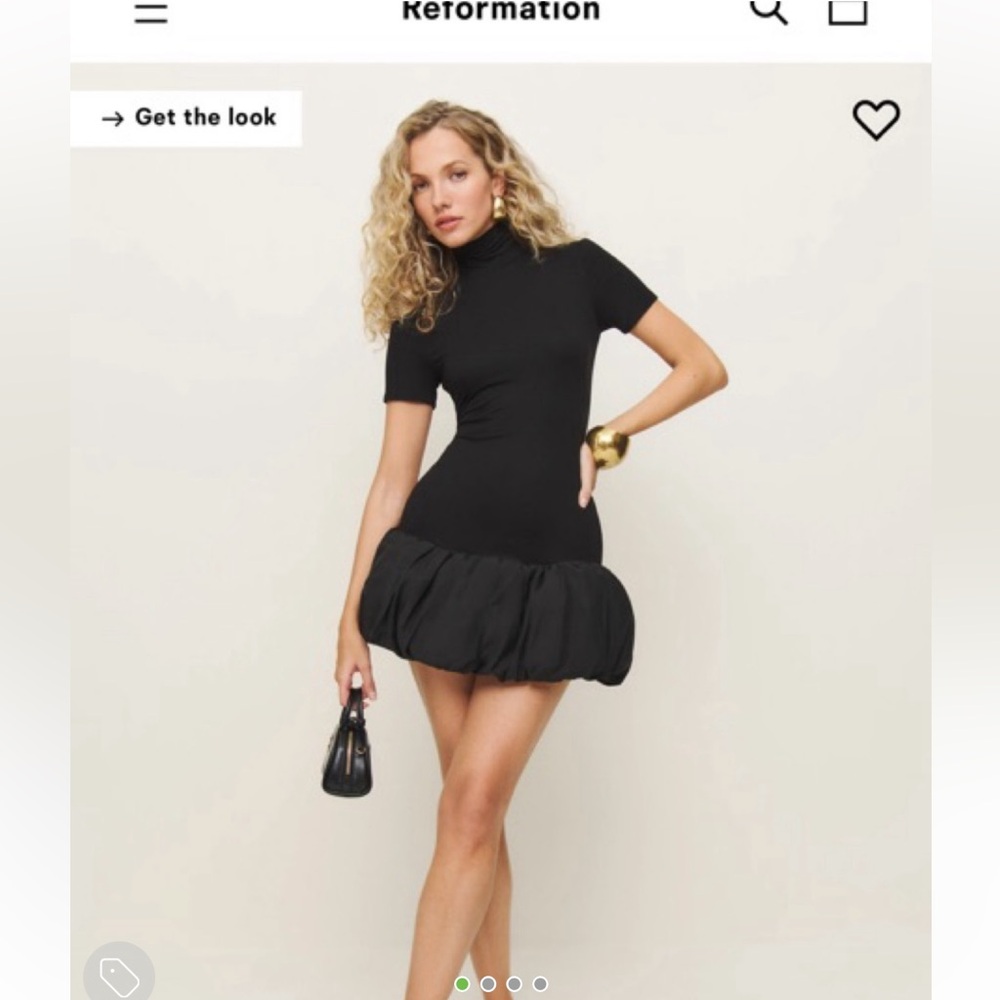 Reformation bubble mini dress!